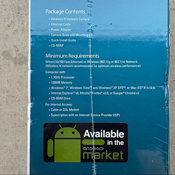 NEW! D-LINK WIRELESS N NETWORK CAMERA DCS-930L WITH REMOTE VIEWING SURVEILLANCE - Picture 8 of 13